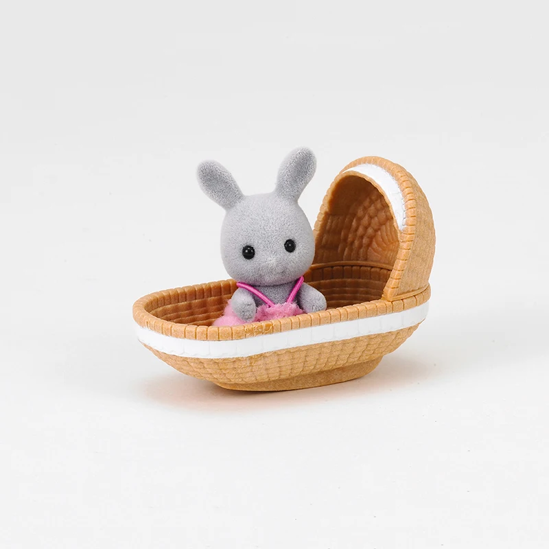 Sylvanian Families Пудель для малышей w/набор бутылок кукольный домик животное пушистая игрушка фигурки подарок для девочки Новинка 5260