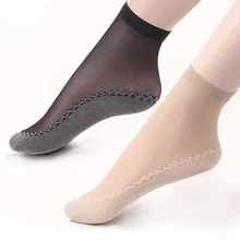 Лидер продаж! Высококачественные женские бархатные носки, женские носки, летние уличные носки, тонкие шелковые прозрачные носки, 10 пар носков по щиколотку, женские носки