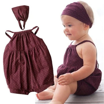 

2020 Baby Rompers Summer Baby Girls Clothing Sets Baby Girl Dress Fashion Newborn Baby Clothes Roupas Bebe Infant Jumpsuits