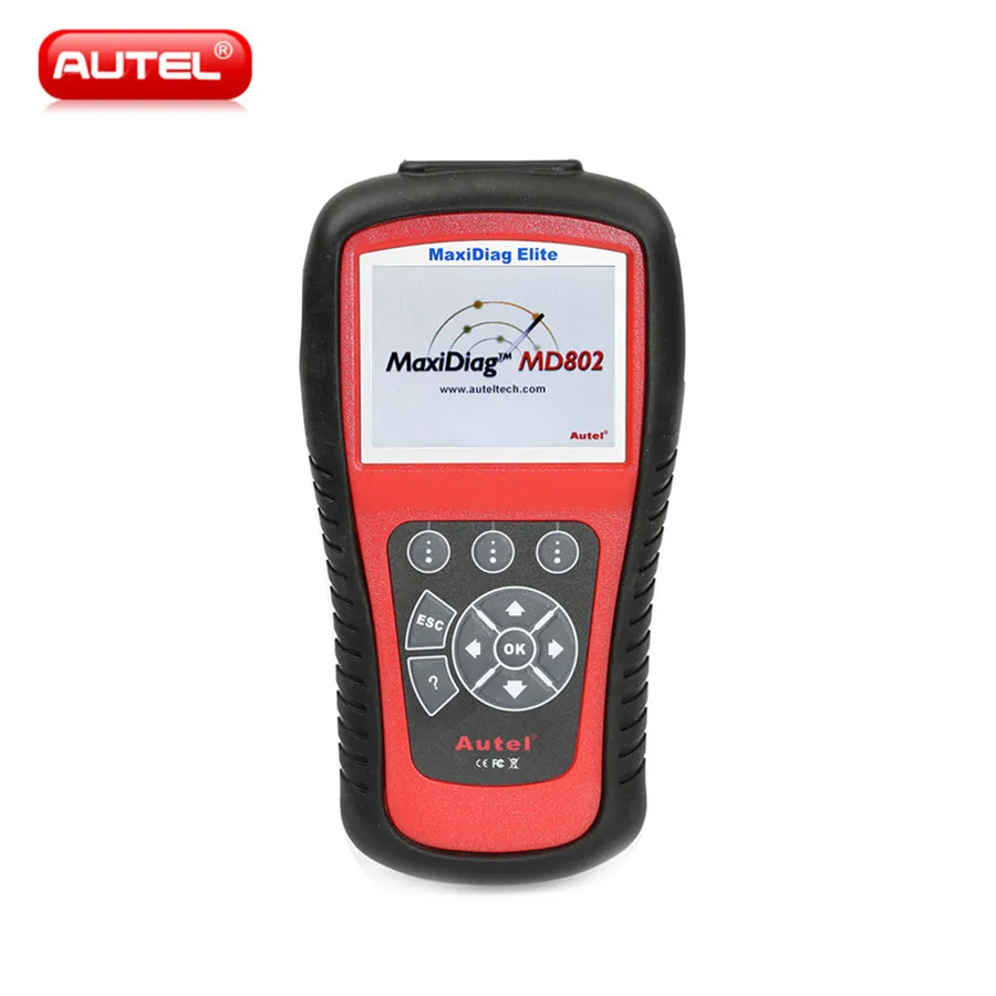 

Autel MaxiDiag Elite MD802 For 4 System With Datastream Model Engine,Transmission,ABS and Airbag Code Scanner