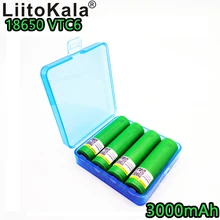 Liitokala VTC6 3,7 в 3000 мАч 18650 литиевая батарея 30A для US18650VTC6 фонарик электронная сигарета батарея