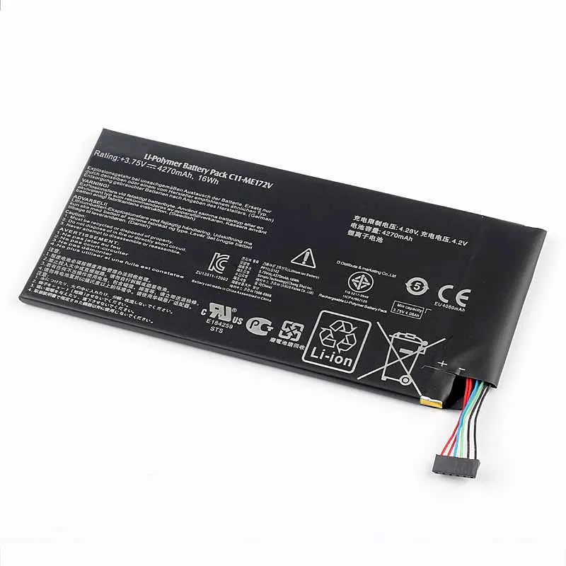 

Original High Capacity C11-ME172V Battery For ASUS MeMoPad K004 Fonepad ME371MG ME371 ME172V 4270mAh