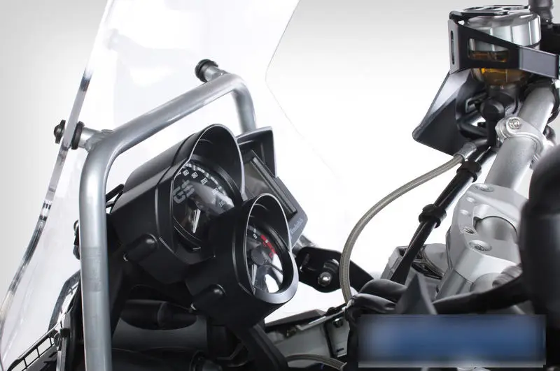 Sunproof Instrument Hood Instrument Protector Black For BMW F700GS F800GS