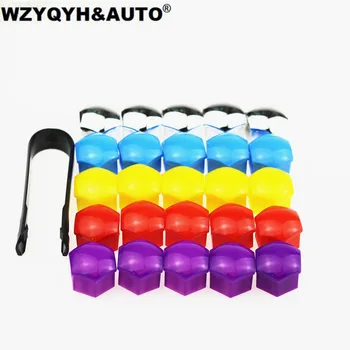 

New car styling 20Pcs 17mm Special Socket Car Wheel Auto Hub Screw Cover Nut Caps Bolt Rims Exterior Decoration Protecting