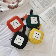 Женская поясная сумка модные женские ремни сумка съемный пояс смайлик Лоскутная поясная сумка удобная поясная сумка Детская сумка для девочек и мальчиков