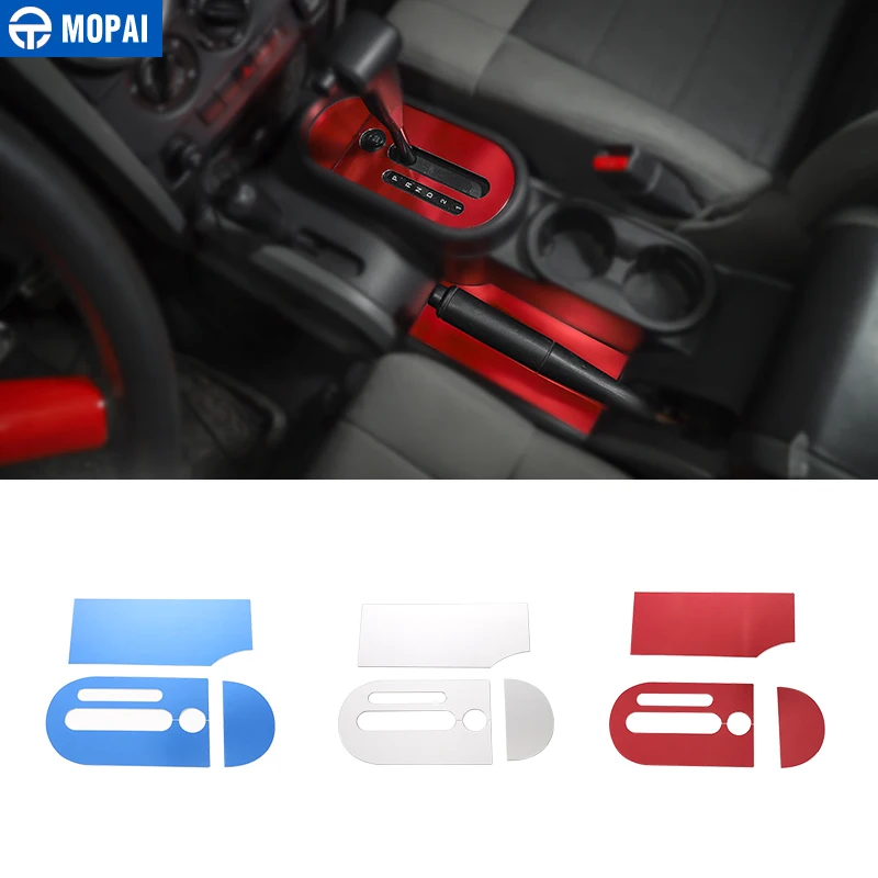 Наклейки MOPAI для внутренней отделки автомобиля Jeep Wrangler JK 2007 2010|jeep wrangler interior trim|jeep