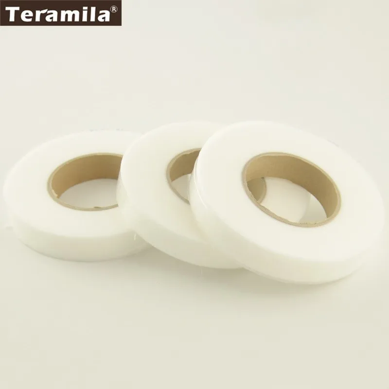 

Teramila Double Faced Adhesive Tape 70 Yards/Roll 2CM Width Handmade Cloth Accessories Cotton Synthetic Battings 3 Roll/lot