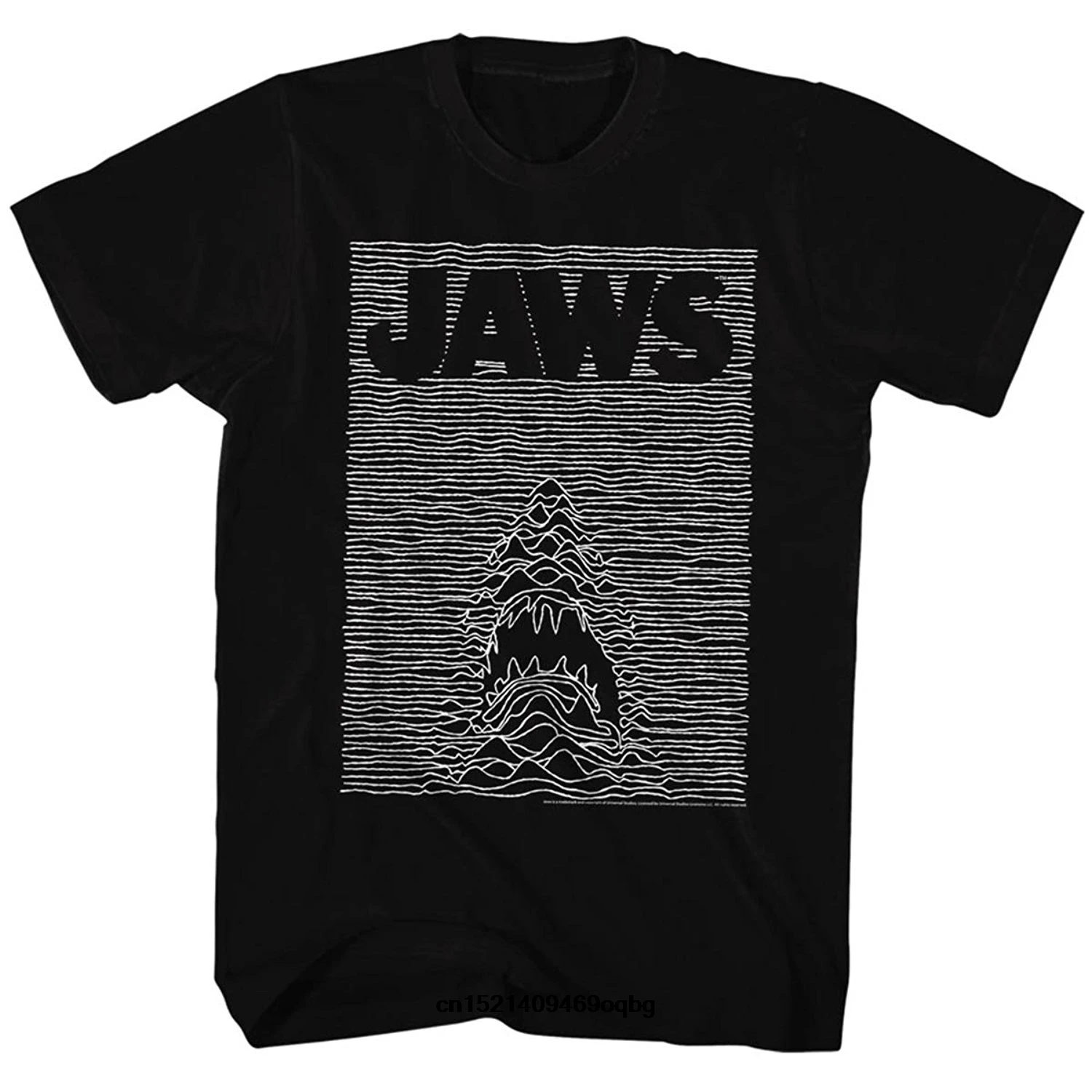 2018 короткий рукав хлопковые футболки Человек Костюмы челюсти кино Joy Division дань