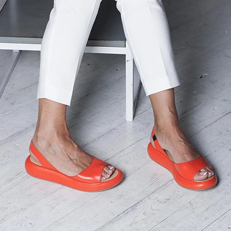 

Laamei 2019 Women Sandals Flip Flops New Summer Fashion Rome Slip-On Breathable Non-slip Shoes Woman Slides Solid Casual Female