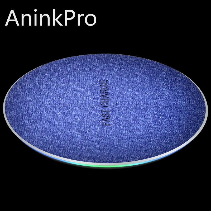 AnkinPro Coth Беспроводное зарядное устройство с светодиодный подсветкой 5 Вт Зарядка