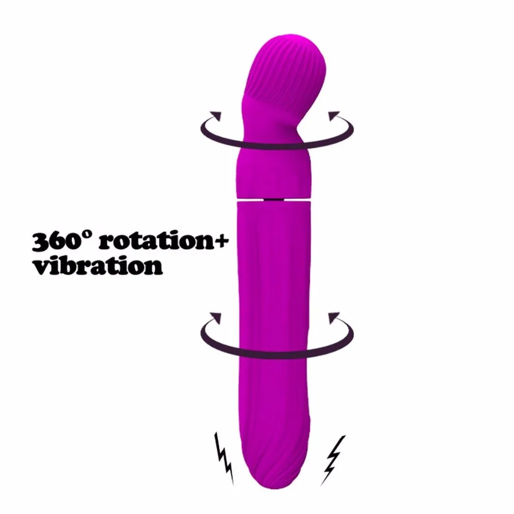  12 Modes Rotation G Spot Vibrator for Women USB Rechargable Clit Vibrator Sex Toys for Woman Massager Masturbation Sextoys  