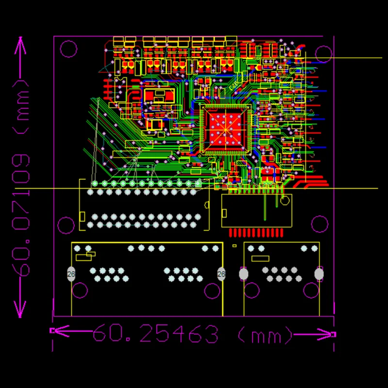 Зарядное устройство с 3 usb-портами для гигабитный коммутатор модуль широко используется в светодиодный линия 5-разъемное зарядное usb-устройство 10/100/1000 м свяжитесь порт мини модуль автоматического включения света PCBA материнская плата