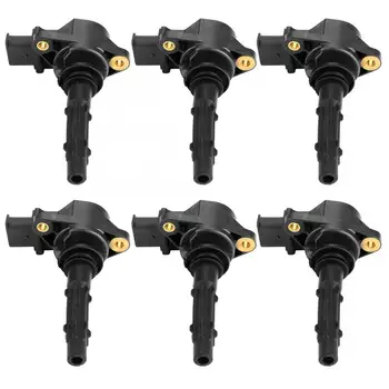 

6pcs Ignition Coils Fits for Mercedes-Benz C230/C280/C300/C350/CL550 2729060060 ignition coil connectors car accessories