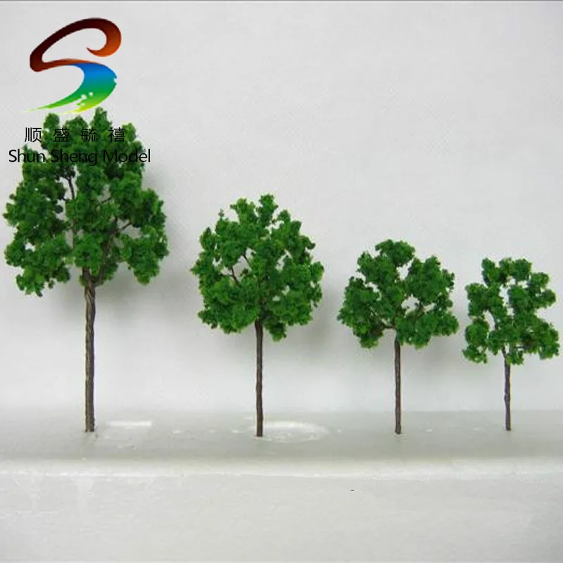 architectural scale model wire tree iron scale model trees for