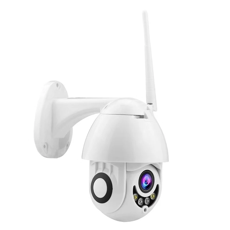 3MP Открытый IP66 PTZ 5X оптический зум Беспроводной Wi Fi IP камера iCSee приложение