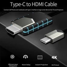 Usb type-C к HDMI кабель конвертер для SamSung Xiaomi смартфон Huawei к ТВ проектор монитор адаптер