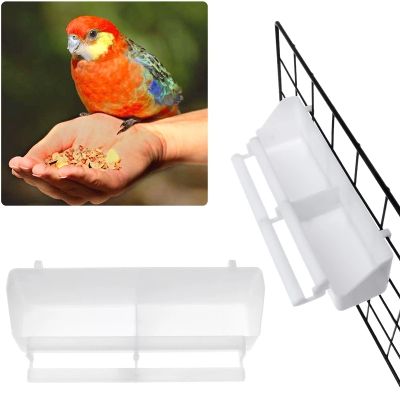 2 шт./компл. кормушка для птиц еда для попугая миски для голубей стенд клетка инструменты для кормления
