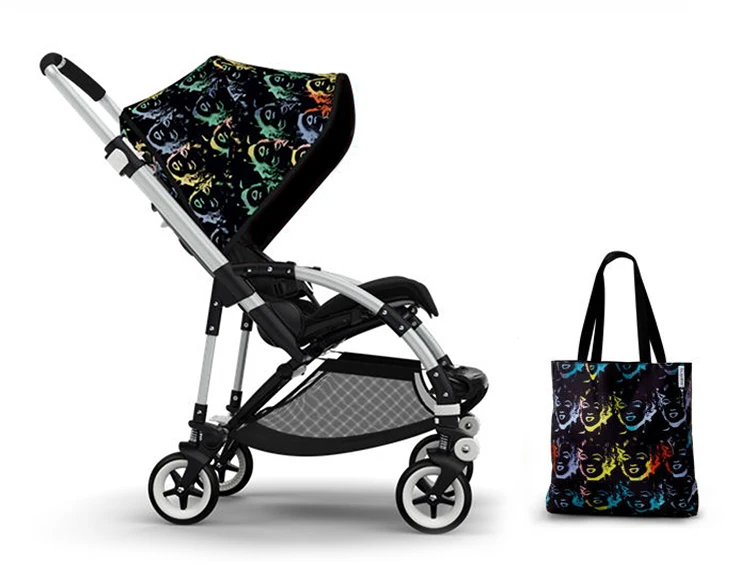 

Baby Stroller parts Shade canopy Rain cover+ Reticule Sun shield Anti-UV Sun-Shading Cover Pram Sunshade For bugaboo bee3/ bee+