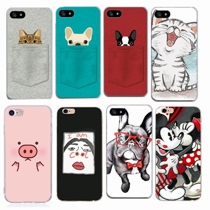 

for iPhone X Case Colorful TPU Rubber Silicone Case Frosted Soft Cover protective Case for iPhone 8 6 6S 7Plus 5 5S SE coque