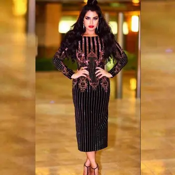 

2018 winter dress sexy black crystal bandage dresses vestido o neck elegant long sleeve women celebrity party club