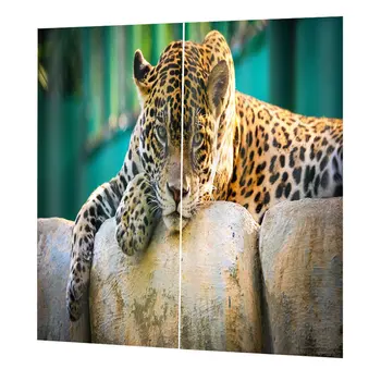 

DZQT011119 Classic Washable Printing Curtain Door Curtains Home Bedroom Living Room Curtain Hotel Decorative Curtain 150*166cm