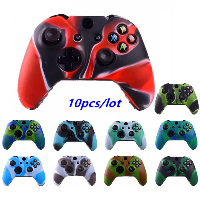 Best Offers 10pcs Durable Camouflage Camo Silicone Gel Guards Soft sleeve Skin Grip Cover Case For Microsoft Xbox One 1 Controller Protector