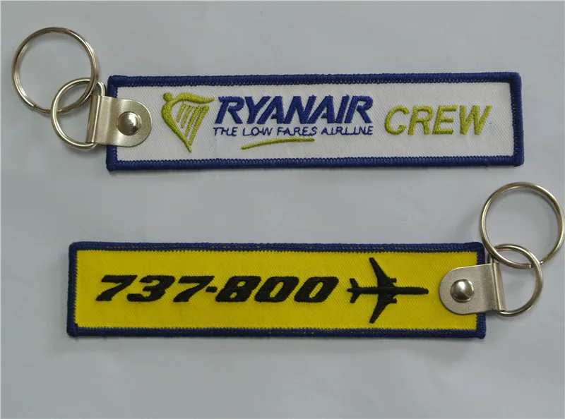 

Ryanair B737-800 Crew Embroidered Tag