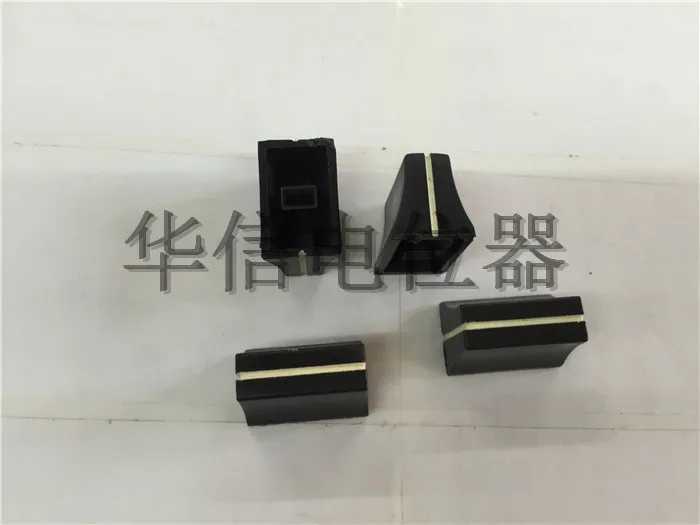 3pcs mixer potentiometer fader knob cap for Pioneer DJM-400 500 / L19MM * H13.2MM / hole 4MM