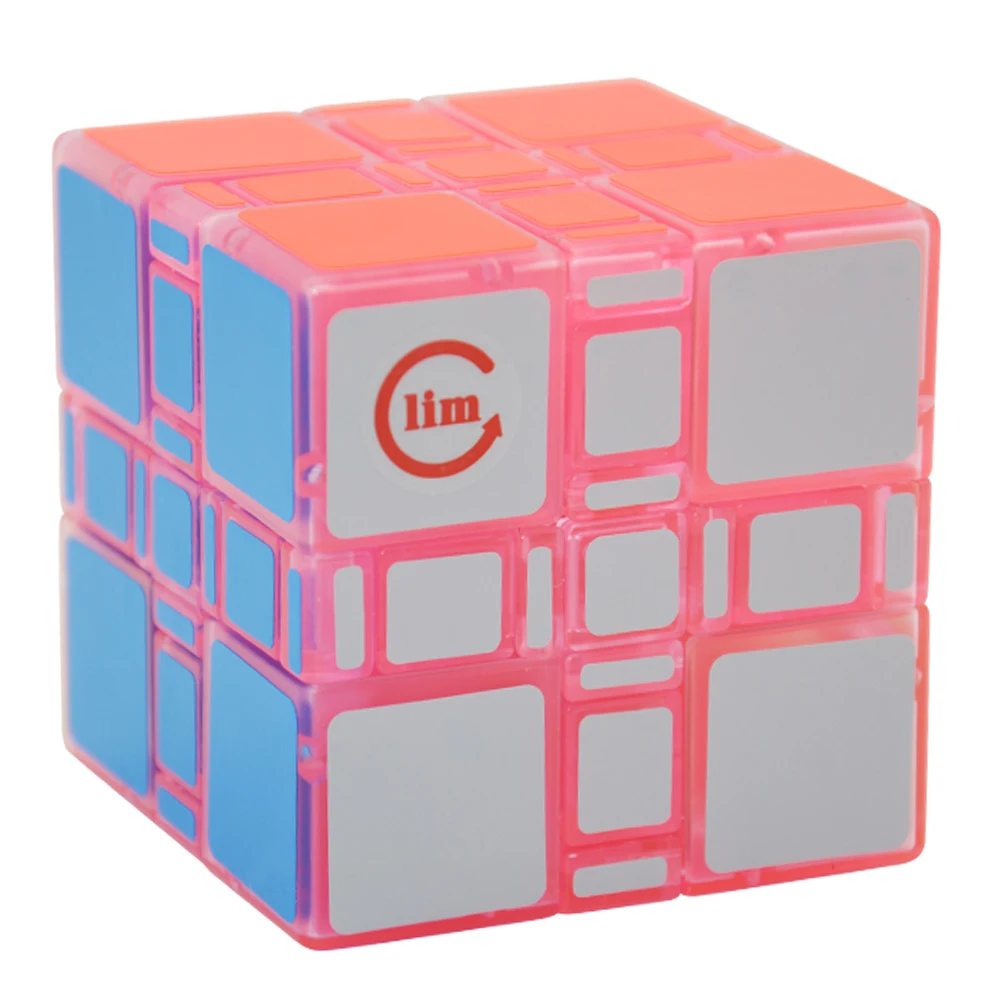 Прозрачная головоломка Fangshi 3*3*3 без наклеек кубики головоломки 3x3x3 развивающая