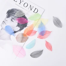 SD& HI Высокое качество 20 шт. Нежный натуральный Магнолия Скелет листья карты скрапбук Закладки Свадебный домашний декор