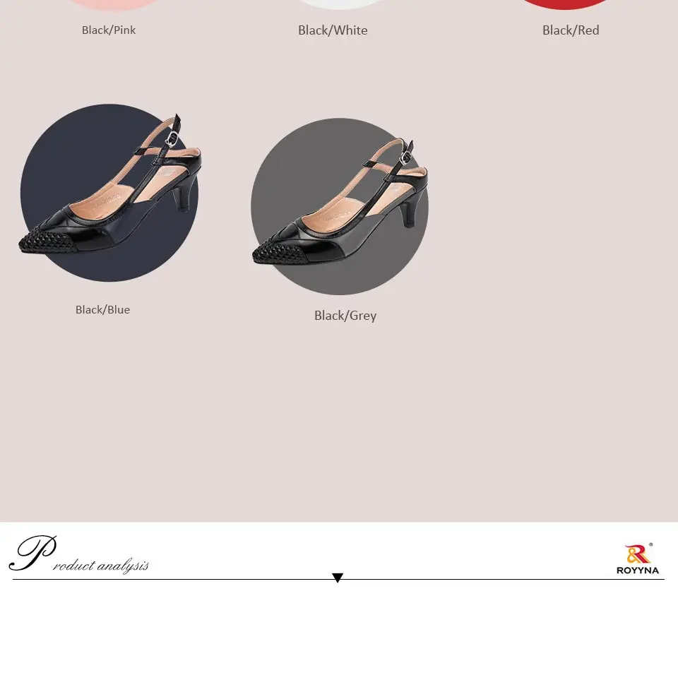 ROYYNA/Новое поступление; модные стильные женские туфли-лодочки; женские модельные туфли с острым носком; женские офисные туфли на высоком каблуке; светильник; экспресс