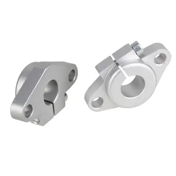 

Durable Silver Aluminum SHF12 12mm Inner Dia Shaft Guide Support Linear Rail Pack of 2