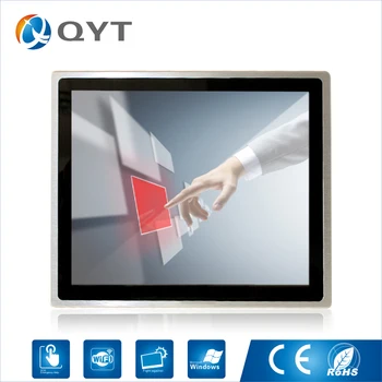 

X86 System 19 Inch Point Capacitive All In One Pc Machine For Supermarket Intel j1900 2.0GHz 4G RAM 32G SSD