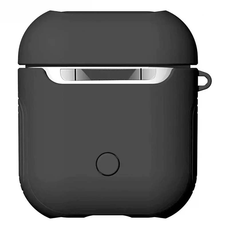 ТПУ+ PC силиконовый Bluetooth беспроводной чехол для наушников AirPods защитный чехол Аксессуары для кожи для Apple Airpods зарядная коробка