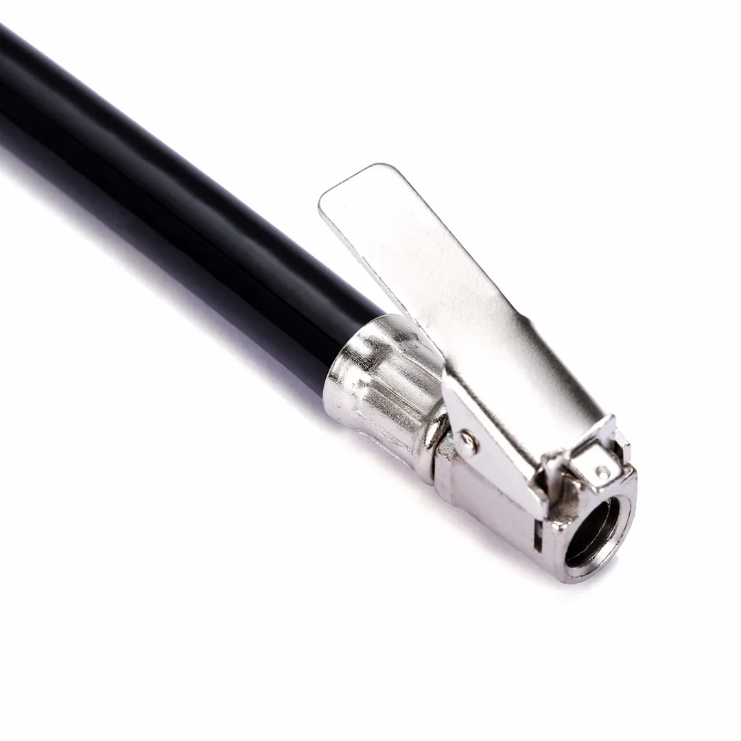 2018 New 1Pcs Rubber Metal Bike Inflator Hose Bicycle Bike Tyre Hand Air Pump Inflator Replacement Hose Cycle Pump Durable