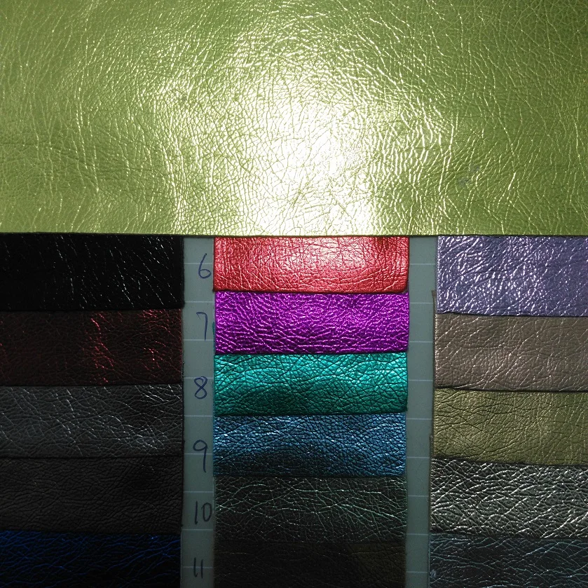 5 YARDS Synthetic Leather PU Leather, Metallic Leather for DIY TM418in