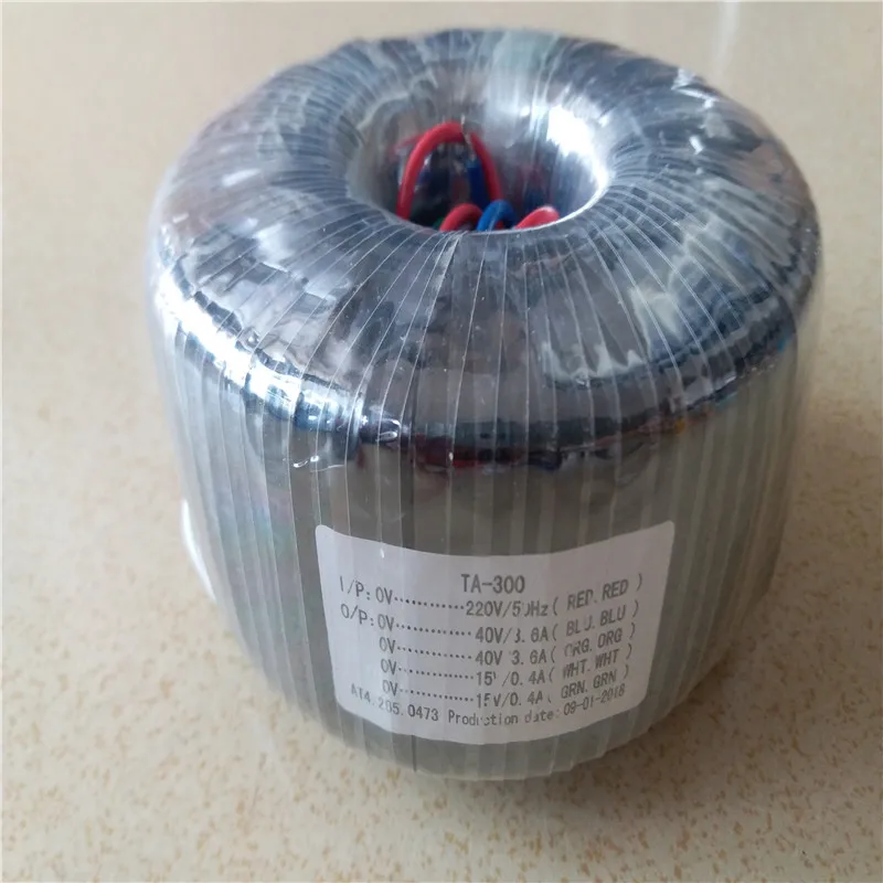 2*40V 4A 2*15V 0.4A тороидальный трансформатор кольцо медный пользовательский 220V вход