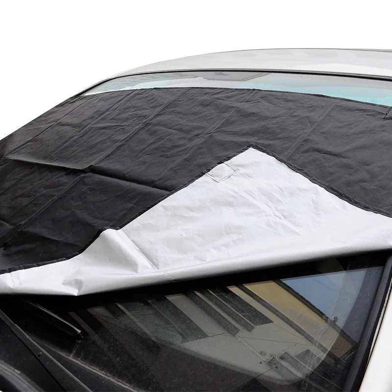 142*120cm 190T Car Anti Shade Sun Shield Cover Fixed Magntic Fastener  Auto Front Window Screen Dust Protector Car-styling
