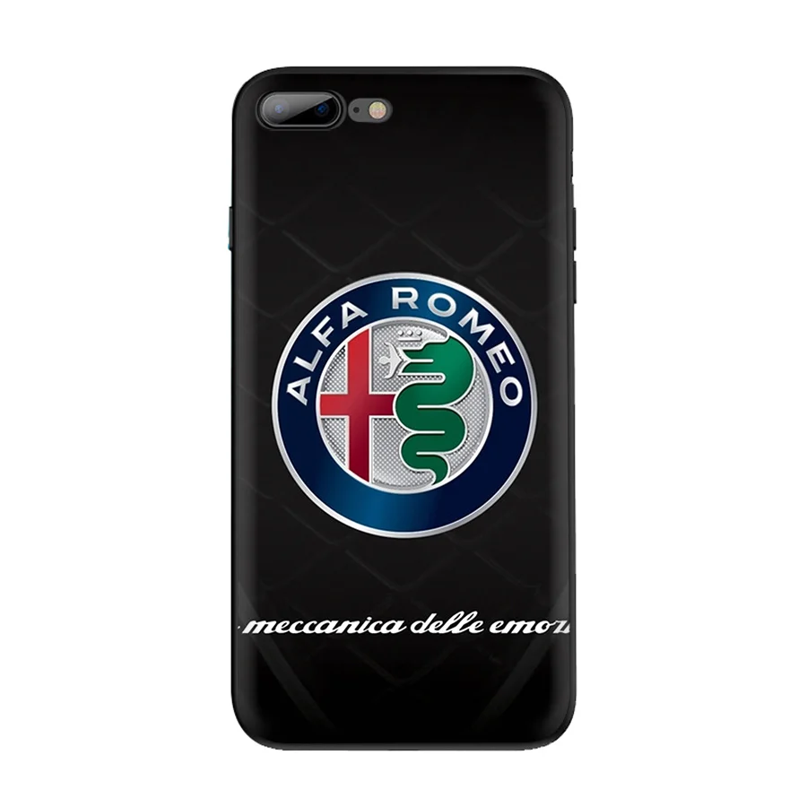 Alfa Romeo Логотип мобильный чехол для телефона для iPhone 11 Pro X XR XS Max XR iPhone 6 6s 7 8 Plus 5 5S SE защитный чехол из ТПУ