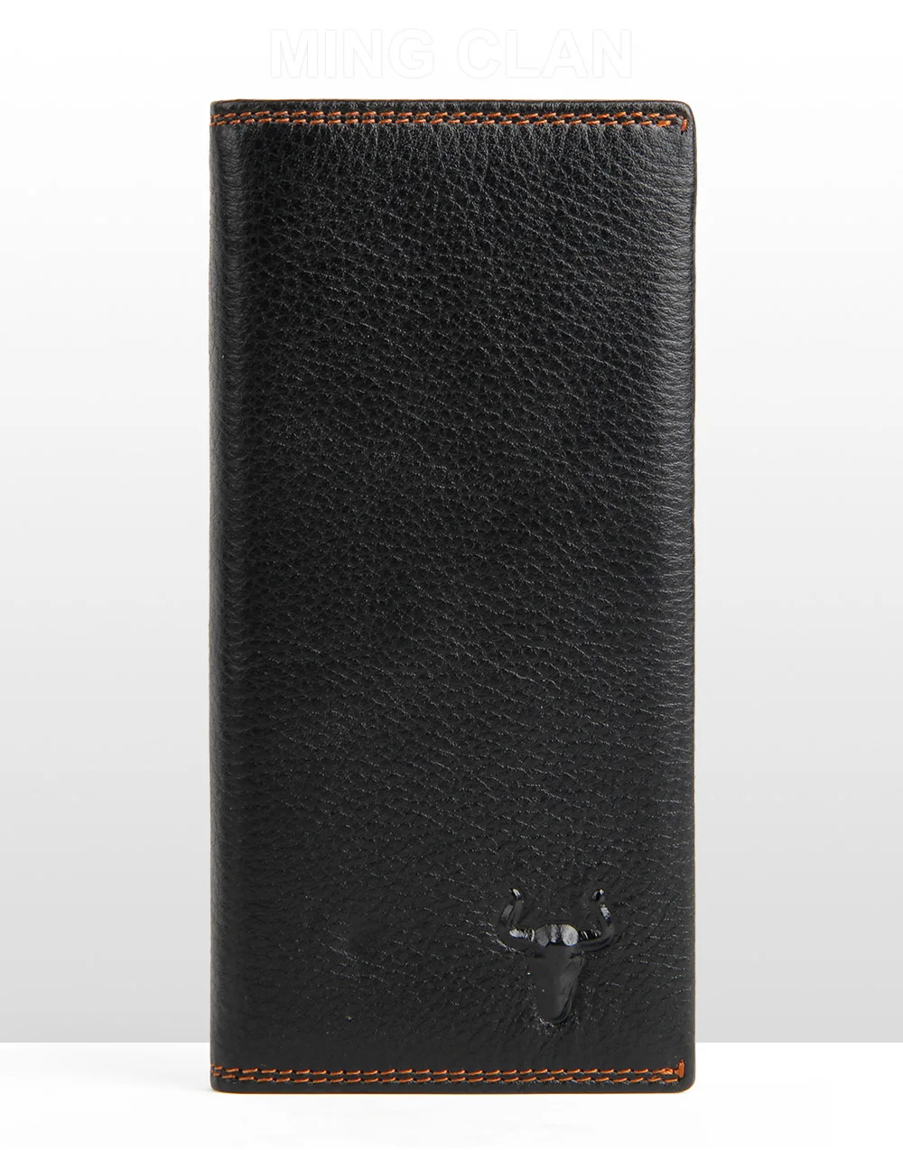 Mingclan длинные кошелек сумка-кошелек Бизнес для женщин мужчин тонкий пояса из натуральной кожи кошелек Элитный бренд дизайн удобный тонкий