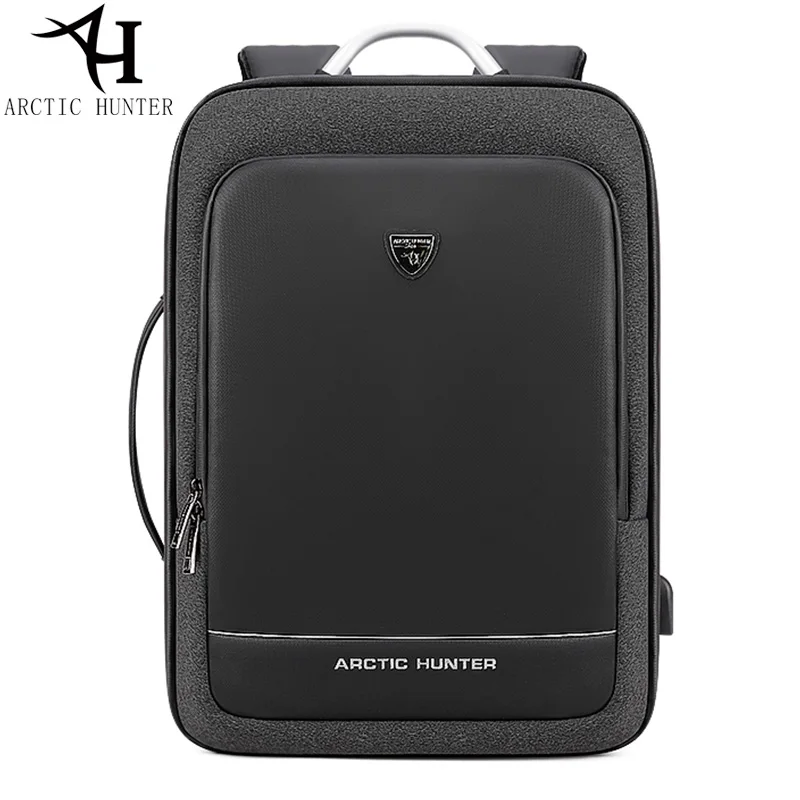 

ARCTIC HUNTER USB waterproof Backpack Men Multifunction Portable hand bag shoulder Business Travel 15.6/17 inch Laptop backpack