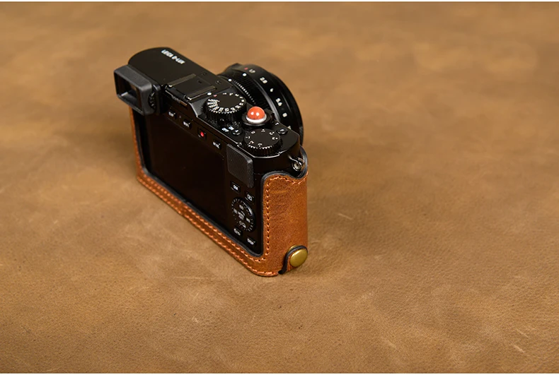 [VR] сумка для камеры ручной работы, получехол для Leica D-LUX Typ 109 D-Lux7, открытая батарея, дизайн, чехол для камеры из натуральной кожи