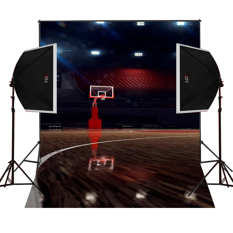 Красный Баскетбол стенд живописные для детей фото камеры fotografica Studio винил