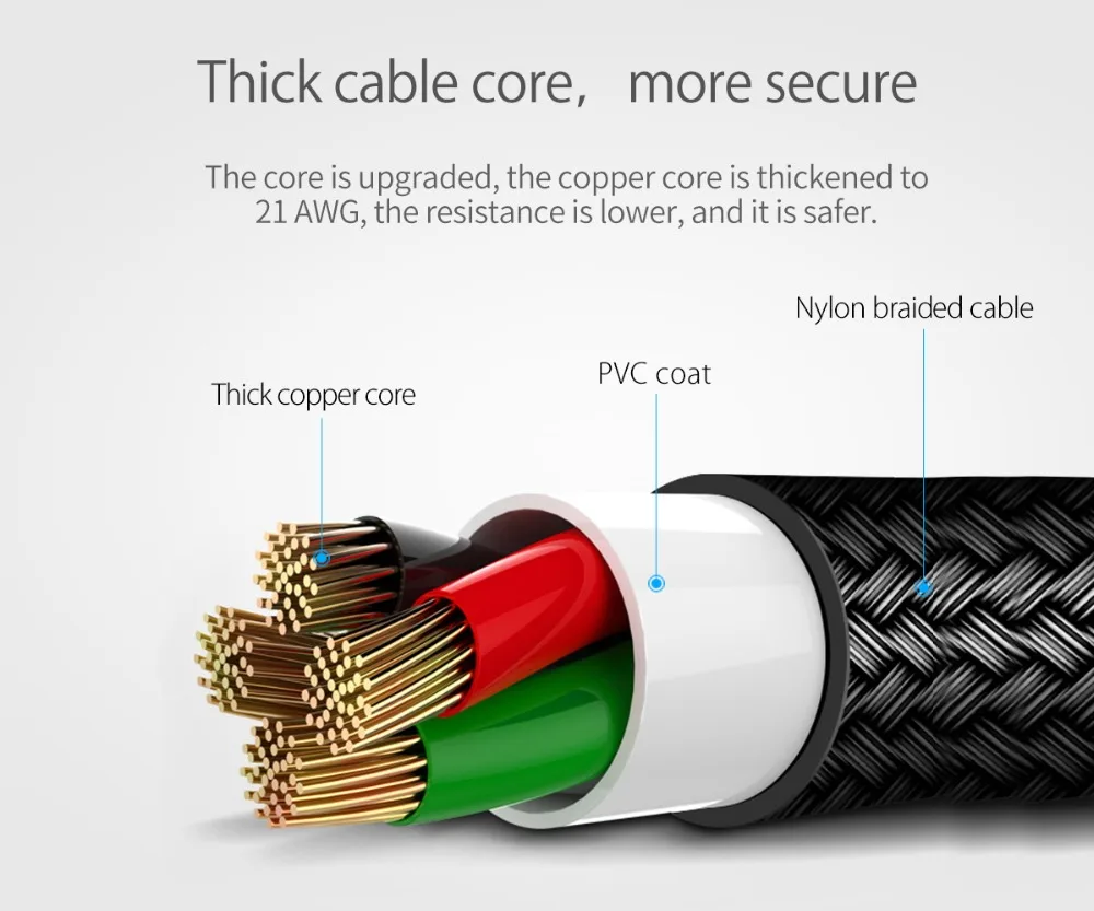 ORICO 90 градусов USB кабель 3 в 1 освещение тип-c Micro данных USB кабели для Xiaomi iPhone X 8 7 6 быстрая зарядка зарядное устройство провод шнур