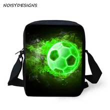 

NOISYDESIGNS 2018 Fashion Ball Print Kids/Children Messenger Bags Women Girls Zipper single bags Student Bags gift Top