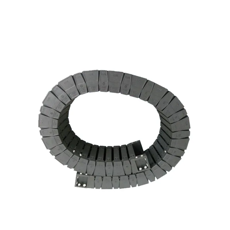 

JFLO S45x75 High-speed mute Open on both sides type engineering nylon towline drag chain tank chain cable protection chain