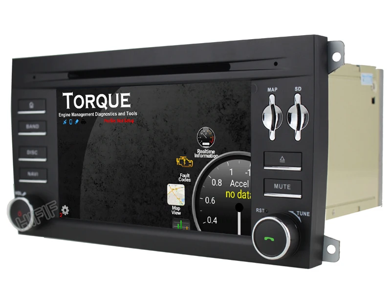 Top IPS Android 8.0 Two Din 7 Inch Car DVD Player Stereo System For Porsche/Cayenne With Octa Cores 4+32GB Wifi GPS Navigation Radio 17