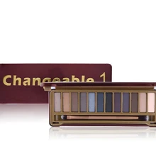 12 Цветов тени для век Палитра матовый Пигмент Тени для век Палитра Maquiagem Макияж Палитра теней для век бренд косметики