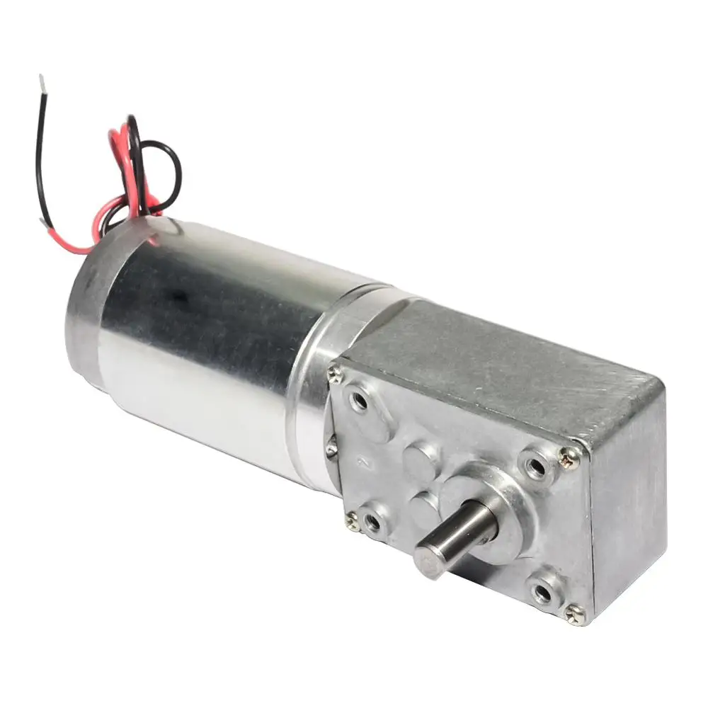 

DC 12V 160rpm Worm Reducer geared motor,electric motor with reduction gearbox,Free shipping