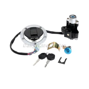 

Motorcycle Ignition Switch Fuel Gas Tank Cap Cover Seat Lock Key Set Kit For Suzuki GSF 650 1250 Bandit GSX650 GSXR 600 750 1000